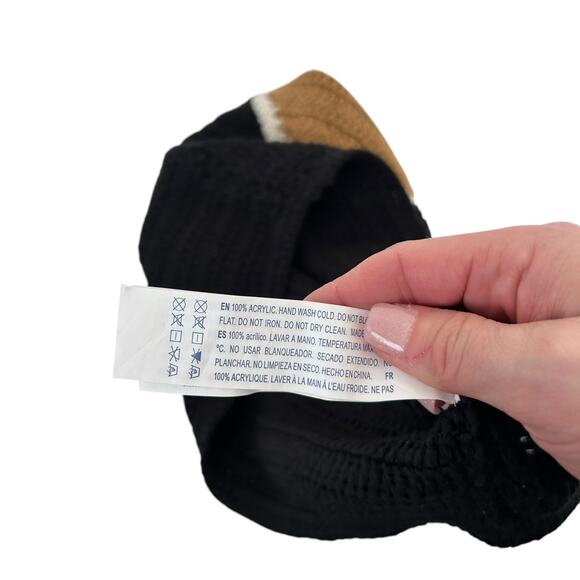 Forever 21 Black Gray Crochet Tank Top Sz S - Picture 3 of 4